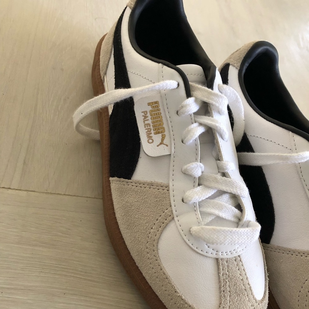 Puma Palermo Ortholite Sneakers Retro Style WOMENS Size 7.5 - Picture 2 of 12